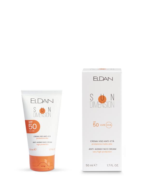 Crema viso anti-aging SPF50