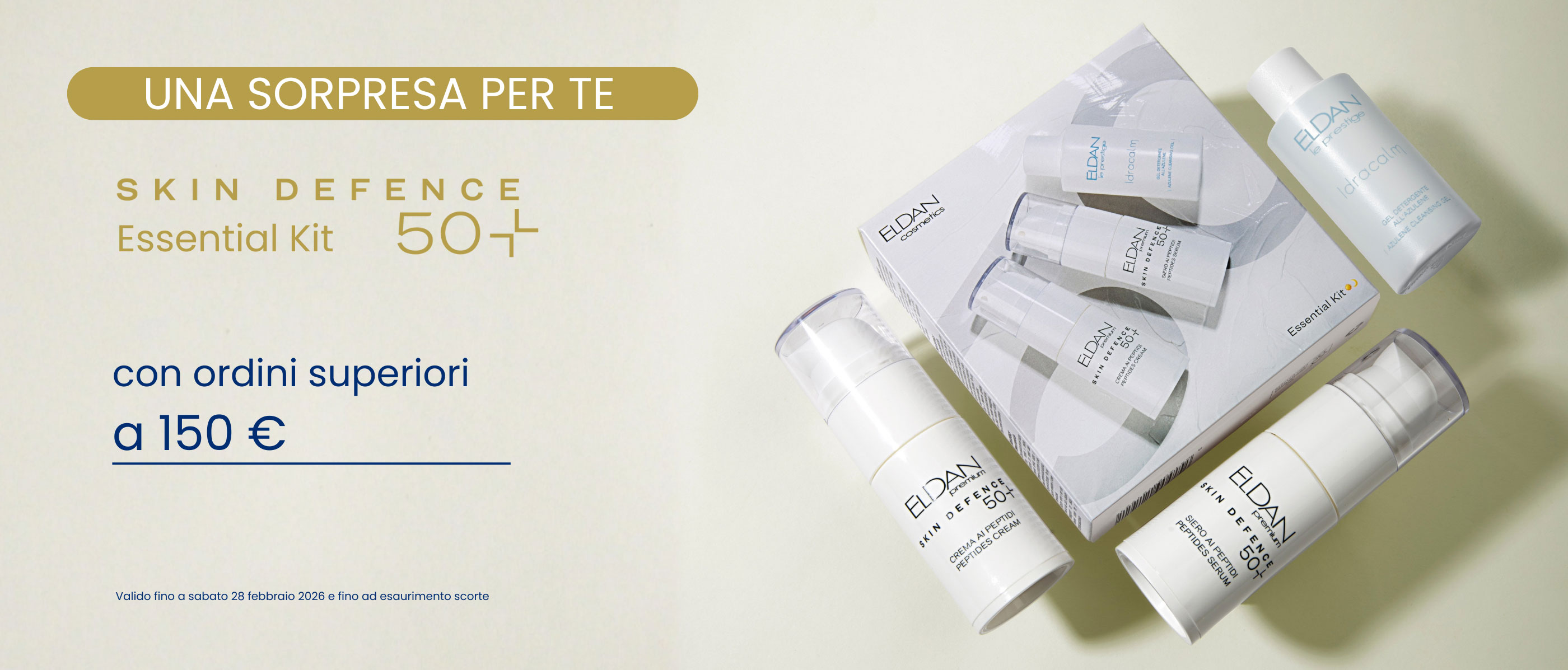 Eldan Cosmetics - Linea base viso